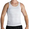 Partihandel - Billiga Män Abdomen Vest Thermal Sculpting Body Reducera Fat Gynecomastia Vest Shaper Belly Corset Compression Tights Male