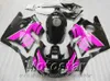 Högkvalitativa Fairings Set för Honda CBR 600 F2 1991 1992 1993 1994 CBR600 91 - 94 ROSE Red Black Fairing Body Kit RP31