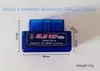 Super mini ELM327 Bluetooth OBD2 V2.1 Strumento diagnostico Strumento Diagnostico Supporto Scanner Android e PC ELM 327 BT OBDII