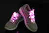 Cordón de zapato con luz LED intermitente Nylon Hip Hop Iluminación Flash Light Up Deportes Patinaje LED Cordones de zapatos Bandas para brazos / piernas gratis