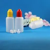 100セット30ml 1オンスプラスチックドロッパーボトル子どものプルーフキャップのヒントe Vapor CIG Liquid30ML3284133用LDPE