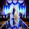 25 M Per lot 1m Wide Silver Plastic Mirror Carpet Runner Aisle For Fashion Wedding Centerpieces Decor Supplies DHL Delivery6090472