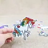 10 sztuk Gorąca Sprzedaż Unicorn Plastes Do Odzieżowy Żelazo Na Transfer Aplikacja Kids Patches dla Dżinsy Torby DIY Szyć na Naklejki Haftowe