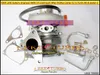 Partihandel NEW TD05 20G 8 TD05-20G TD05-20G-8 Turbo Turbocharger för SUBARU Impreza WRX STI EJ20 EJ25 Max 450HP med packningar + rörmontering