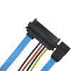 Serial ATA zu SATA SAS 29 Pin zu SATA 7 Pin 4 Pin Kabel Stecker Adapterkabel 0,7 Meter C06S2