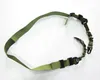 Tactical 2 Zwei-Punkt-Gewehrgurt Verstellbarer Bungee Tactical Airsoft Gun Strap System Paintball Gun Sling für Airsoft Jagd