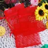 600 Pcs Organza Gift Bag Wedding Favor Christmas Party 7X9 cm Bags Mix Color or Choose Color224i