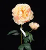 Sztuczne kwiaty wysokiej jakości piwonia kwiat kwiat sztuczny piwonia czysta ręcznie wykonana szeroki kwiat 72 cm wysoko