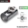 70MM 2.75 "RS الألومنيوم TURBO PIPE / PIPING FLANGE ADAPTER FOR GREDDY / S نوع BOV TK-BOV02FP70