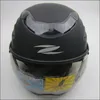 ZEUS 125B Capacete de motocicleta ABS Capacete de moto meio rosto Summer Summer Electric Bicycle Capace