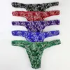 Moda Lace Men's Underwear Briefs Sexy Respirável Breve Curvas Para Homens Gay Floral Shorts Transparentes Cueca Calcinha Masculina