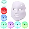 US Ship LED Micro Needles Roller Acne Removal LED Light 7 Colour Facial Mask Ringiovanimento PDT