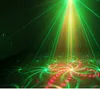 Alta Calidad de 3 Lentes 40 Patrones Club Bar RGB Laser Etapa de IluminAción Led Azul DJ Home Party Mostrar Profesional Proyector de Luz del