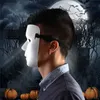 Pusta maska ​​Jabbawockeez hip hop White Masque Venetian Carnival Mardi Gras Maski na Halloween Masquerade Balls Cosplay Costume Costume