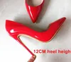 Marque Femme Talons Hauts Escarpins Rouge 12 CM Femmes Chaussures Talons Hauts Chaussures De Mariage Escarpins Noir Nude Chaussures Livraison Gratuite