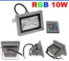 10W 20W 30W 50W LED Proiettore per esterni RGB Bianco caldo Bianco freddo con telecomando IR 16 colorato