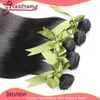 4pcs/lot Straight Virgin Malaysian Soft Dyeable Straight Hair Weaves soft Hair Wefts Greatremy Human Hair Extension
