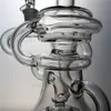 Recycler bong pipe à eau plate-forme pétrolière bongs tuyaux en verre capiteux percolateur en ligne dab rigs cire épaisse quartz banger narguilés