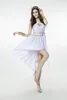 2021 새로운 도착 성인 여성 그리스 여신 드레스 화이트 섹시 코스프레 할로윈 의상 무대 공연 의류 뜨거운 판매