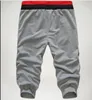 Style d'été hommes Harem Sport athlétique Baggy Jogger coton mélanges Shorts noir gris grande taille S-XXL