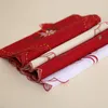 Satin Table Runner for Christmas Wedding Holiday Decor Favor Christmas Tablecloth 40*170cm Christmas Dinner Table decoration IA919