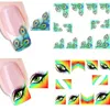 Partihandel-50st Pop DIY Sex objekt Nail Art Stickers Dekaler Dekorationer Franska Tips Naglar Wraps Nail Art Patch Vattenöverföring XF1299-1331