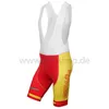 Atacado-espanhol Equipe Nacional 2015 Manga Curta Ciclismo Jersey 2015 e Ciclismo Bib Sets Conjuntos Espanha Ropa Ciclismo Roupas Com Zíper completo