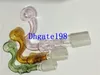 Goedkoop Gekleurde Schedelglas Kom Rokende Kom Glas Water Pijpen Famale Kom voor Water Bong 14mm / 18mm Gratis verzending