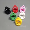 Factory Price E Cig Lanyard Evod Necklace Mixed Colors Evod String Chain Soft Rubber Ring Evod Sling For E Cigarette Evod MT3 Kits Battery