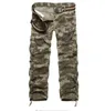 Hommes Automne Tactique Militaire Sport Pantalon Mâle En Plein Air Multi-poches Randonnée Lâche Style Pantalon Sans Ceinture Livraison Gratuite