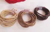 100pcs/lot 20 Colors Baby Girl Kids Tiny Hair Accessary Hair Bands Elastic Ties Ponytail Holder