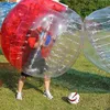 Fedex Livraison gratuite 1.5m PVC zorb ball, ballon gonflable de hamster humain, gonfler le ballon, football à bulles, football à bulles, ballon de sport, ballon de marche