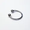 6 Size Latest Male Stainless Steel Two Bead Penis Delayed Gonobolia Ring Cock Ring Jewelry Adult BDSM Sex Toy For Glans A040B2940857