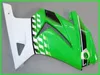 Zestaw dochodów wtryskowych dla Kawasaki Ninja ZX250R 08 10 12 Ninja ZX 250R 2008 2012 2012 EX250 White Green Wishing Body Zestaw