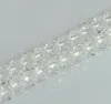 Nowy Faceted Crystal Crystal Rondelle Luźne Szkło Szkło Spacer Koraliki Biżuteria 21 Kolory 6mm 8mm