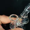 New Arrival 3,2 tums mini bong glas dab riggar vattenpipor 14 mm kvinnliga återvinningsmaskin Heady Breaker bong piper oljeriggar handrör