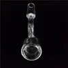 MOQ 1 pièce 100 Real Quartz Banger Nail mâle femelle 14 mm Joint 45 degrés 2 mm d'épaisseur 28 mm Double tube pour Bongs4308566