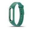 Bracelet de poignet en silicone coloré en gros Bracelet de remplacement double couleur pour Original Miband 2 Xiaomi Mi band 2 Bracelets