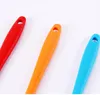 Spatule à gâteau en Silicone couleur bonbon de mariage, grattoir à pâte pour outils à gâteaux flocon de neige HK09