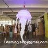 Bella medusa gonfiabile del pallone del LED con l'aeratore per la discoteca o il ceilling del partito che appende le meduse gonfiabili