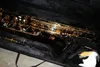 Wholesale- MADE IN CHINA NEW black nickel gold Mark Mk Low Bari Baritone Sax Saxophone