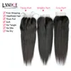 Brazilian Straight Virgin Hair Weaves 3 Bundles with Lace Closures 8A Grade Unprocessed Malaysian Peruvian Indian Cambodian Remy Human Hair