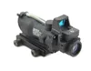 Tactical Acog 4x32 Прицел винтовки с RMR Micro Red Dot для Airsoft Hunting Blackg7399009