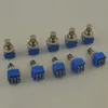 LOT10 3PDT 9-pins gitaareffecten Stomp Switch Pedal Box Foot Metal True Bypass!