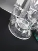 haut: 27cm conduites d'eau en verre bongs en verre avec joint de 18mm blanc livraison gratuite