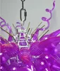 100% Mouth Blown CE UL Borosilicate Murano Glass Dale Chihuly Art Elegant Hotel Crystal Chandelier Lamp