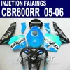 Customize sky blue set! Injection Molding for HONDA CBR 600 RR fairing 2005 2006 cbr600rr 05 06 cbr 600rr custom fairing CID7