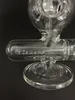 ガラス水ギセル クリア喫煙水パイプ 14 ミリメートルジョイントインラインディフューザーガラスドームとネイルガラス水ボング GB-218 販売用
