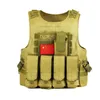 Tactical Vest Mens Tactical Jaktvästar Fält Airsoft Molle Combat Plate Carrier CS Utomhus Jungle Utrustning