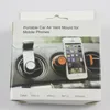 Universal Portable Adjustable Mobile Phone Holder Car Air Vent Mount for Samsung Galaxy S7 edge Note iPhone 7 Plus GPS retail box